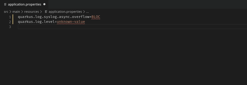 Invalid enum value Quick Fix